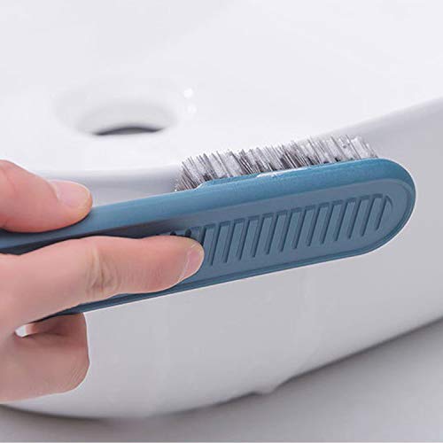 Cleaning Brush Soft Bristle Brush Laundry Scrub Brush Clothes & Shoes Brush - color: White