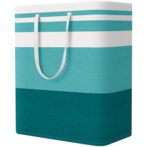 StorageRight Laundry Basket Hamper, 125L Collapsible Clothes Storage, Green - color: Green, size: 125L