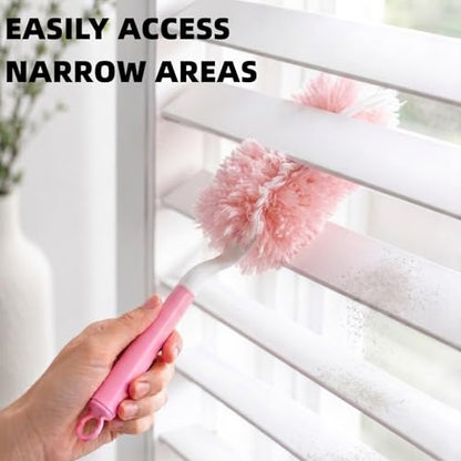 Duster Refills for Swiffer Duster, 30 Count Pink Duster Kit with Handle - color: 30 Pink Refills + Short Handle