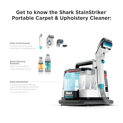 Shark StainStriker Portable Carpet/Upholstery Cleaner, 3 Tools, PX201 - style: StainStriker + 3 Tools