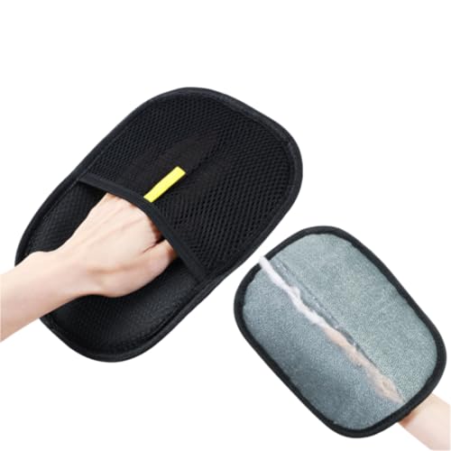 4Valley Electrostatic Pet Hair Removal Glove – Reusable Dog & Cat Hair Remover for Furniture, Couch, Carpet, Clothes, Car Seats & Pet Beds – Washable Static Fur Cleaning Glove