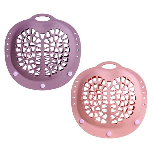 2 PCS Silicone Bra Washing Bag for Laundry, Washing Machine Bra Protector Underwear Holder Laundry Storage Bag Lingerie Wash Bag
