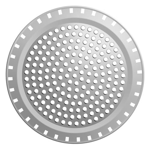 Shower Drain Hair Catcher,Aluvor Shower Drain Cover Bathtub Drain Strainer - color: Silver Gray