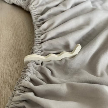 Laundry Buddy® for Bed Sheets and More - Bed Sheet Detangler - No More Tangles, Wads, or Wet Sheets - Your New Laundry Helper! - Made in America - BPA Free - Bleach Safe - Heat Safe - size: 10 Count (Pack of 1)