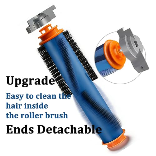 RV2310AE Replacement Parts for Shark Matrix RV2320S/RV2300S Robot Vacuum - color: Double roller brush with main brush cover