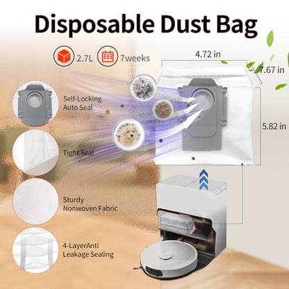33 Pcs S8 Max/Max V Ultra Replacement Accessories Compatible with Roborock - color: for S8 Max/Max V Ultra
