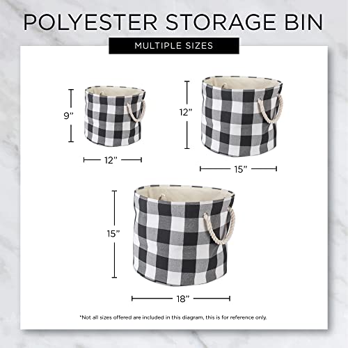 Bone Dry Pet Storage Collection Striped Paw Patch Bin, Small Round, Grayz, Medium Breeds - color: Gray, size: Small Round