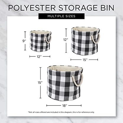 Bone Dry Pet Storage Collection Striped Paw Patch Bin, Small Round, Grayz, Medium Breeds (Pack of 12) - color: Gray, size: Small Round (Pack of 12)