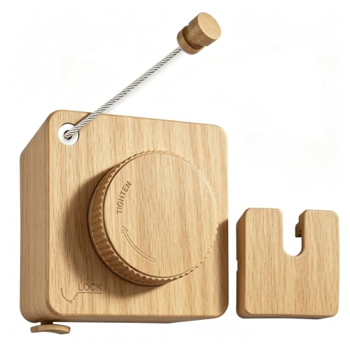 Retractable Clothesline Indoor Outdoor 17.4Ft Non-Sag (1, Light Wood Grain) - color: Light Wood Grain