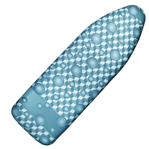 Ironing Board Cover and Pad, 18x49 Extra Wide, Scorch Resistant - color: Berry Blue, size: 18" x 49"