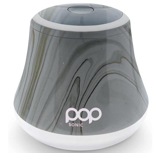 Fabric Shaver, Lint Remover Electric (Marble) – Rechargeable, 6 Blade System, Fabric Lint Shaver w/LED Light | One-Touch Activation Pill Shaver for Clothes - Electric Lint Remover Fabric Shaver - color: Marble