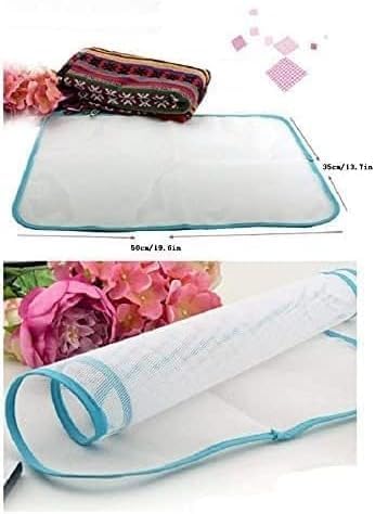 Heat-Resistant Ironing Mesh Pad - 3-Pack Scorch-Proof and No Melt Pressing Cloth for Iron and Board, Universal 16x24 Inch Covers and Easy Glide Design