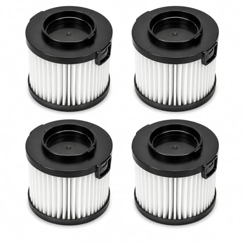 4-Pack SF65 Replacement HEPA Vacuum Filters for Simplicity S65, S65S, S65D, S65P Cordless Stick & Handheld Vacuum Cleaner, Washable & Reusable Vacuum Filter Replacements