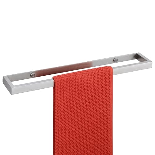 Alise Hand Towel Holder Brushed Towel Bar for Bathroom Wall Mounted 16 Inch - color: Brushed, size: 16-Inch
