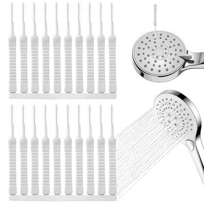 20PCS Shower Head Cleaner Picks for Small Hole Gap Hole Anti-Clogging,White