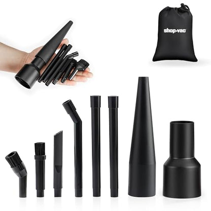 Shop-Vac 8-Pack 1-1/4" Micro Cleaning Nozzle Kit with Adapter - size: 8-Piece Kit