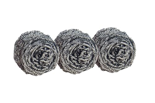 Scotch-Brite Stainless Steel Scrubbers, 16 Pack