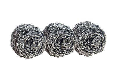 Scotch-Brite Stainless Steel Scrubbers, 16 Pack