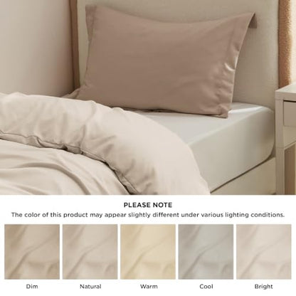 Bedsure Twin/Twin XL Duvet Cover, 1Pc Soft Double Brushed Bedding, Beige - color: 00 - Beige, size: Twin/Twin XL (Only Duvet Cover)