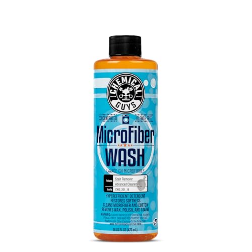 Chemical Guys Microfiber Wash & Towel Detergent, Deep Cleans, 16 oz - size: 16 Fl Oz (Pack of 1)