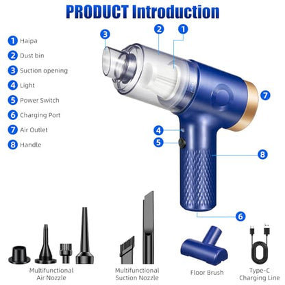 Cordless Bug Vacuum Catcher, Bug Vacuum for Adults