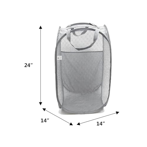 Extra Large Laundry Bags 7 Pack, Varied Colors - color: Mixcolor with hamper