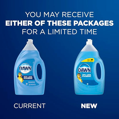 Dawn Dish Soap Ultra Dishwashing Liquid, Dish Soap Refill, Dish Detergent Liquid, Original Scent, 56 Fl Oz (Pack of 2) - size: 56 Fl Oz (Pack of 2)