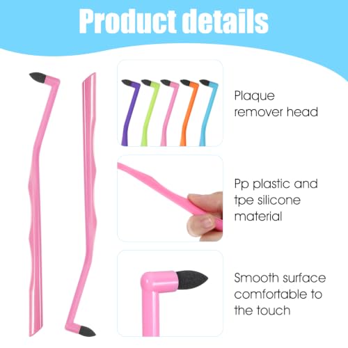 10Pcs Tooth Stain Remover Tooth Polisher Stain Brushes Tools