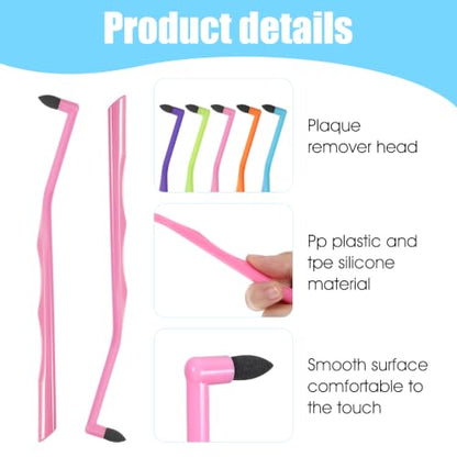 10Pcs Tooth Stain Remover Tooth Polisher Stain Brushes Tools