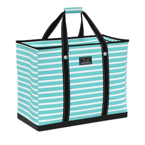 SCOUT 4 Boys Zip Tote - XX-Large Beach Tote, Zips Shut - color: Montauk Mint