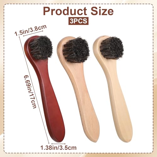 3pcs Wood Laundry Stain Brush Stain Remover Dauber Brushes