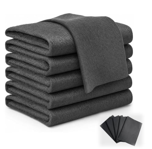 5PC Magic Cleaning Cloths, Reusable Microfiber Cleaning Cloth, 2026 Upgrade Reusable Cleaning Cloths for Kitchen, Lint Free, Streak Free, No Water Spots for Windows, Mirrors, Car Interior