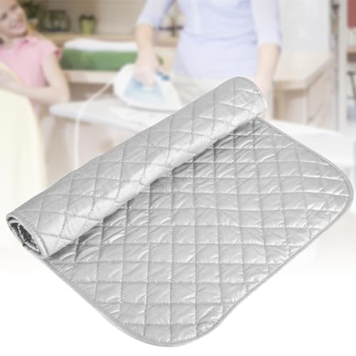 Foldable Tabletop Ironing Mat 33.5"x17.7", Ironing Board Alternative - color: 33.46x17.72inch, size: No Magnet