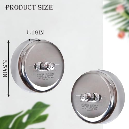 2-Pack Retractable Clothesline, Outdoor Laundry Drying Line