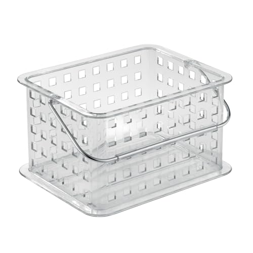 iDesign Small Clear Shower Caddy with Handle - style: Pack of 1