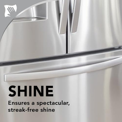 Weiman Stovetop Cleaner & Stainless Steel Cleaner - 22 Ounce - Daily Appliance Kitchen Cleaning Kit