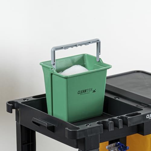 Restaurantware 6 qt Green Cleaning Bucket - color: Green, size: 6 Quarts