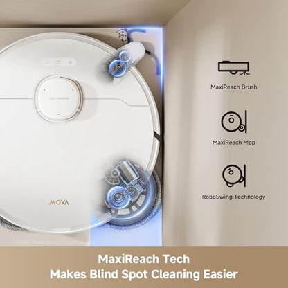MOVA P10 Pro Ultra Gen 2 Robot Vacuum and Mop 26000Pa Suction 2026 Upgraded - color: P10pu Gen2