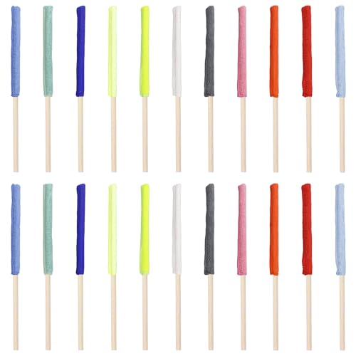 22 PCS Microfiber Detail Duster Sticks, Mini Duster Crevice Cleaning Tool for Car Air Vents, Blinds, Fans, Windows, Small Spaces, Gap Dust Cleaner