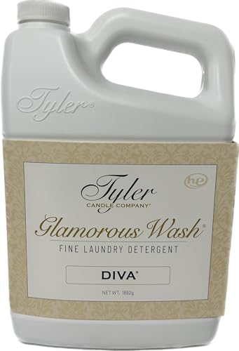 Tyler Glam Wash Laundry Detergent, Diva, Liquid, 64 Fl Oz (Half Gallon) HE Safe