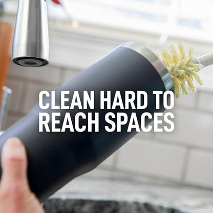 Scotch-Brite Greener Clean Bottle & Straw Brush Set with 2 Replaceable head