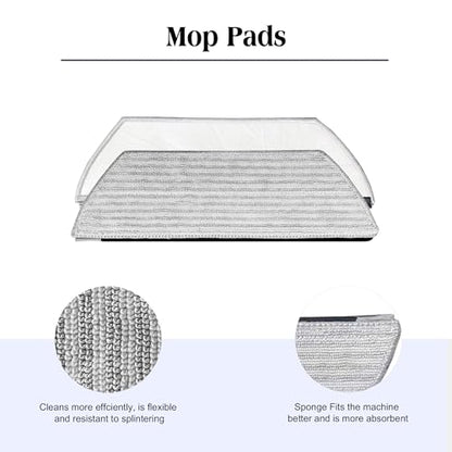 15 Pcs Replacement Part for Shark RV2920XE Robot Vacuum Cleaner.1 Brushroll, 2 filter cotton, 2 Black filter, 2 Orange filter, 1 filter Mesh, 2 Mop Pads, 4 Side Brushes, 1 Cleaning Brush. - style: 15 Pcs