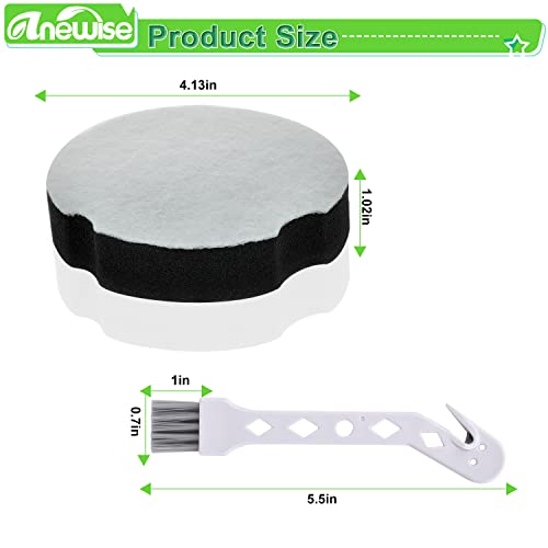 Anewise Filter for Bissell 3508 3437F Cleanview Powerforce Compact Vacuum