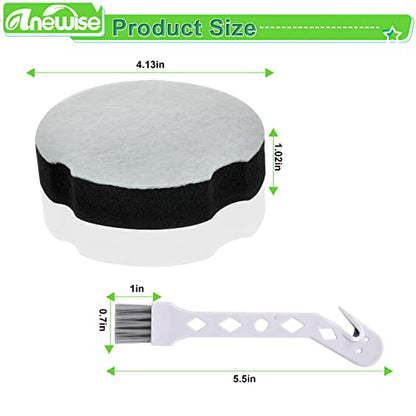 Anewise Filter for Bissell 3508 3437F Cleanview Powerforce Compact Vacuum