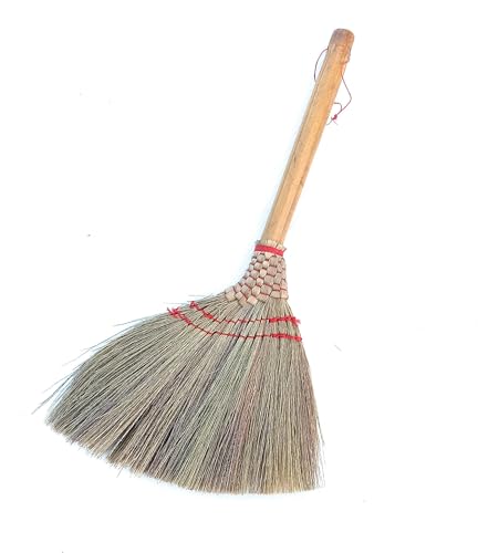 13 inch of Handmade Small Duster Brush Broom by SN Skennova - Eco-Friendly, Lightweight, and Versatile Cleaning Tool for Floor, Sofa, Car, Corners, and More - style: Style B