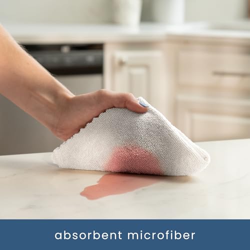 S&T INC. Microfiber Cleaning Cloth, 50 Pack, 11.8" x 11.8", White - color: White (1 Pack)