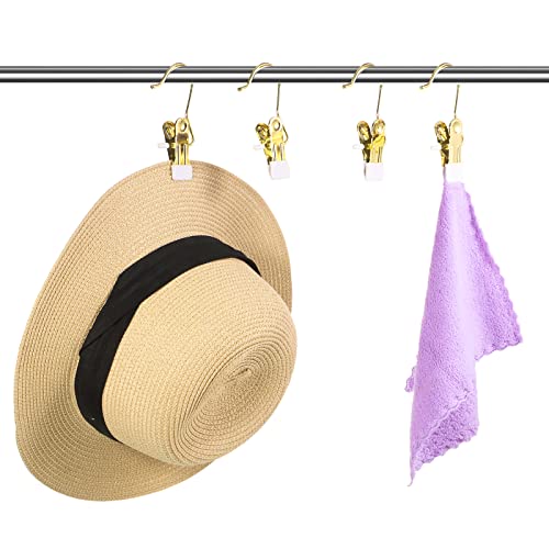 Hotop 20 Pieces Boot Hanger Clips Heavy Duty Closet Space Saving, Gold - color: Gold