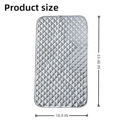 Magnetic Ironing Mat, 1 Pack, 33 x 19 in, 4-Layer Cotton Pad