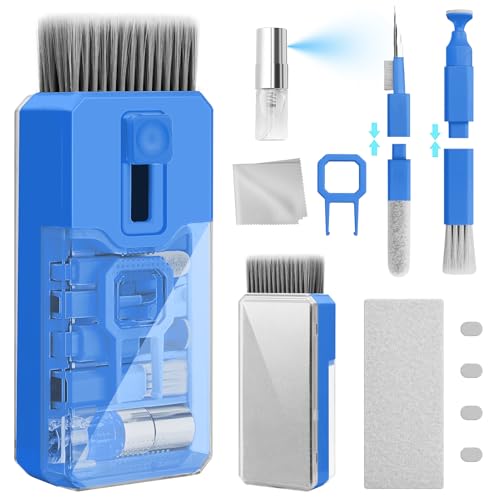 Keyboard Cleaner & Laptop Cleaning Kit, All-in-1 for Computer PC, SkyBlue - color: SkyBlue