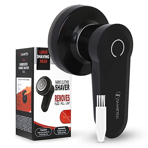 Rubberized Fabric Shaver - Black